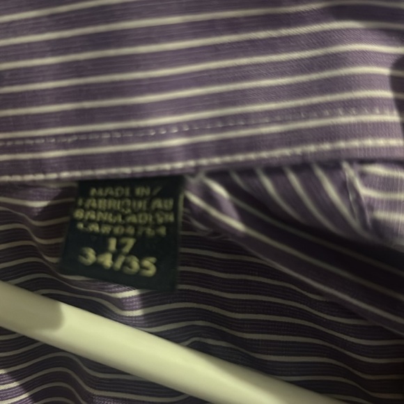 U.S. Polo Assn. Purple Casual Button Down Shirt - Picture 7 of 9